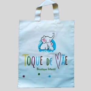 sacola modelo alca fita