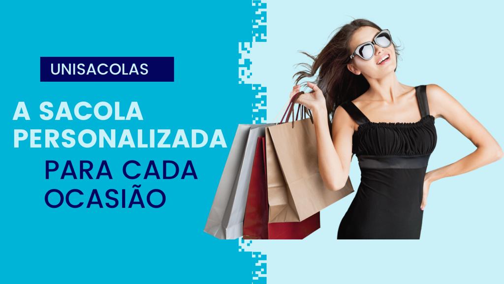 a sacola personalizada