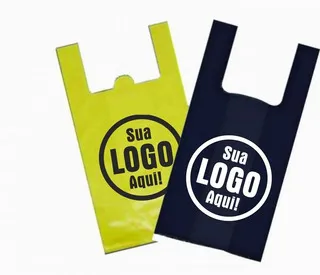 sacolas alça camiseta