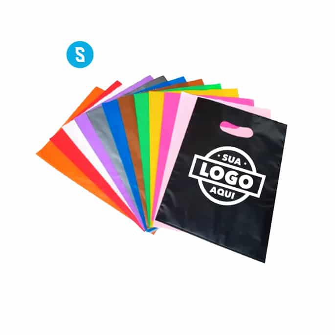 sacola plástica persolizada